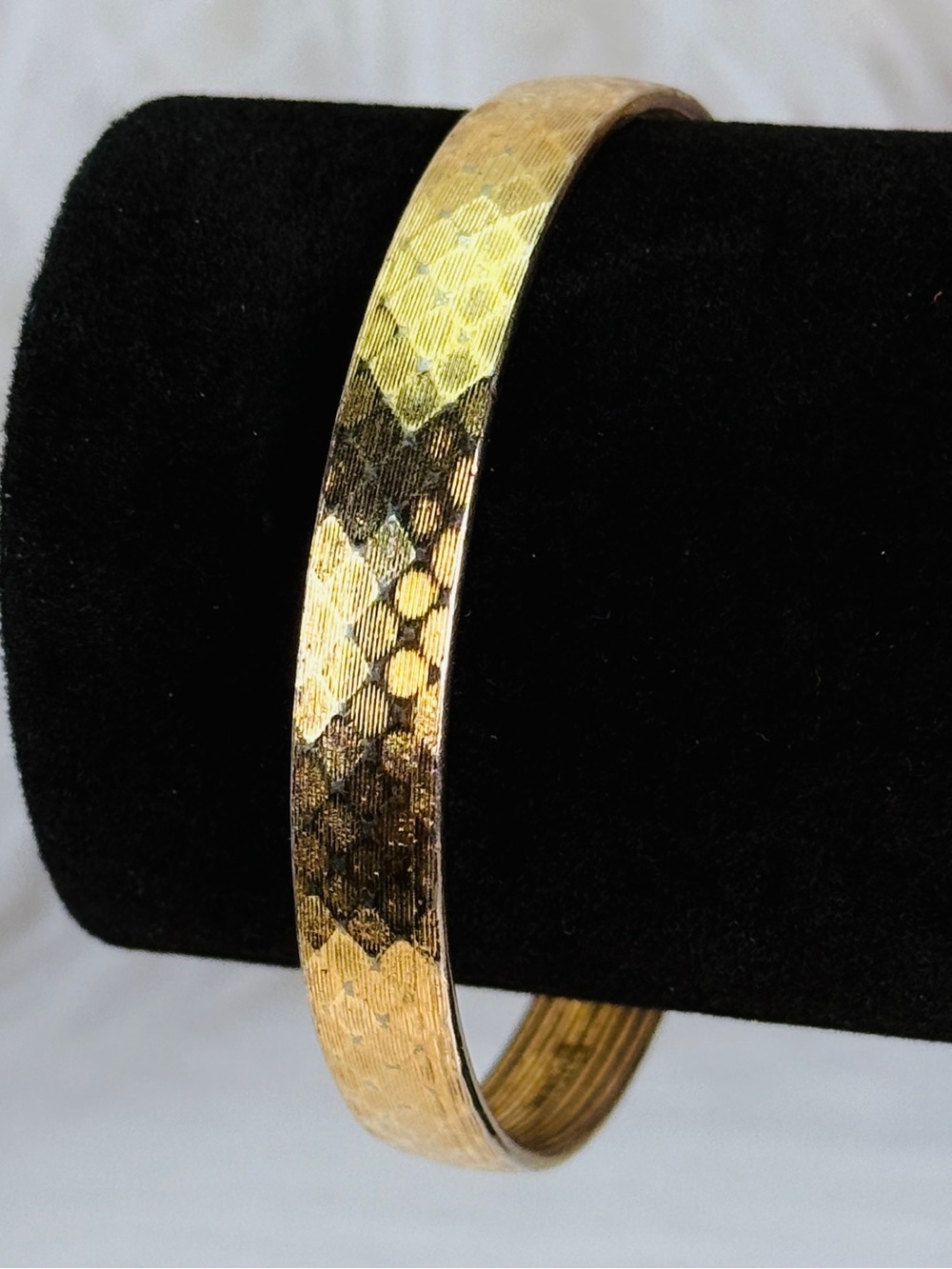 Vintage Monet Goldtone Bangle Bracelet